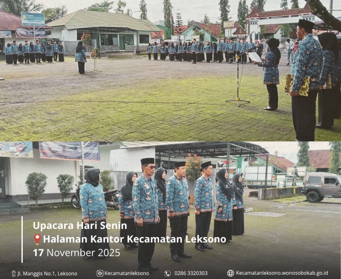 upacara-hari-senin-kecamatan-leksono