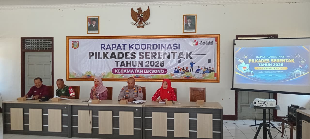 rapat-koordinasi-pilkades-serentak-tahun-2026-kecamatan-leksono
