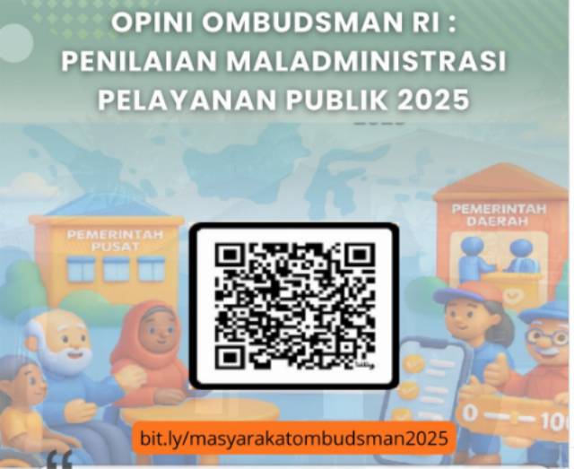 OPINI OMBUDSMAN RI 2025 Penilaian Maladministrasi Pelayanan Publik