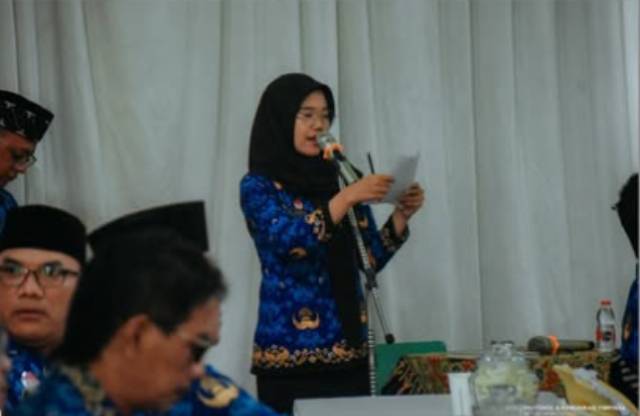 Camat Leksono menghadiri kegiatan Rapat Koordinasi Tim Koordinasi Penanggulangan Kemiskinan Daerah (TKPKD) Kabupaten Wonosobo